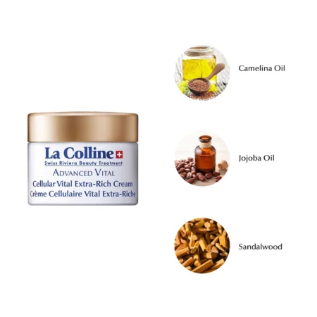 La Colline Cellular Advanced Vital Extra Rich Cream, gezichtscreme rijpere huid